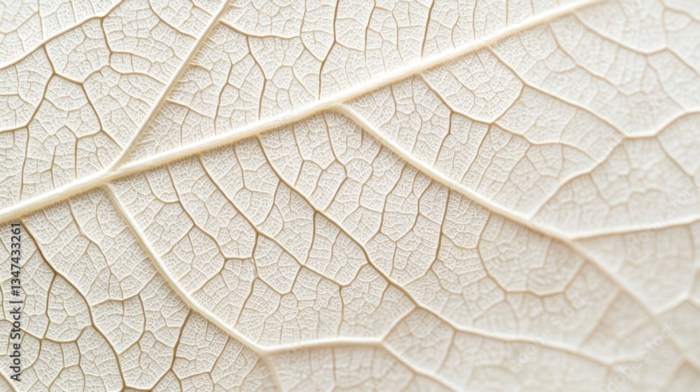 Obraz premium A close-up of the texture on one leaf showcasing its intricate details