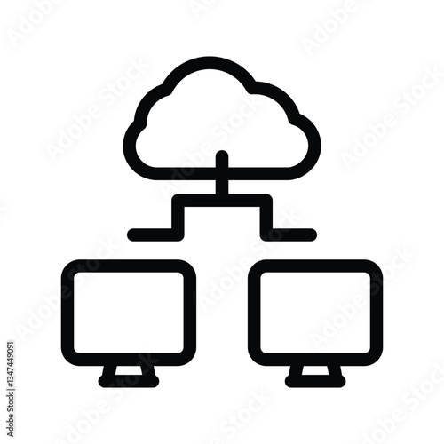 Cloud Computing Icon