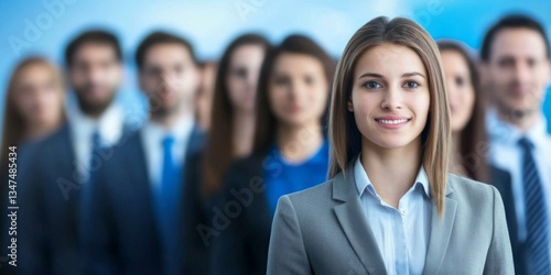 Obraz na płótnie The Importance of Employee Representation in French Workplaces w salonie