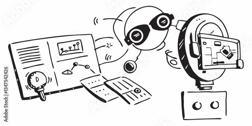 vintage movie camera