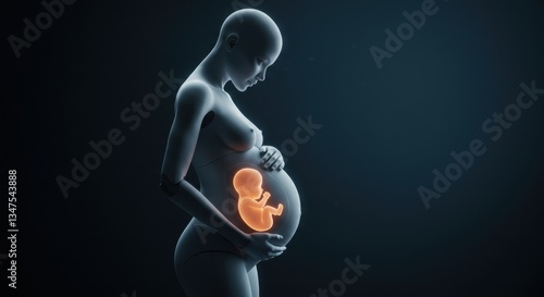 Pregnant Telluric Humanoid Android Profile