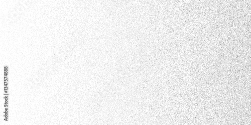 Noise texture. Dotwork black stippled background. Noise halftone texture. Stipple dots. Sand grain effect. Abstract dotwork background. Vector graphic