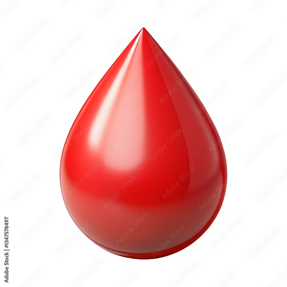 A single drop of vibrant red blood, symbolizing life's preciousness and the urgent need for donation against a stark white background. A single drop of vibrant red blood, symbolizing life's preciousness and the urgent need for donation against a stark white background.