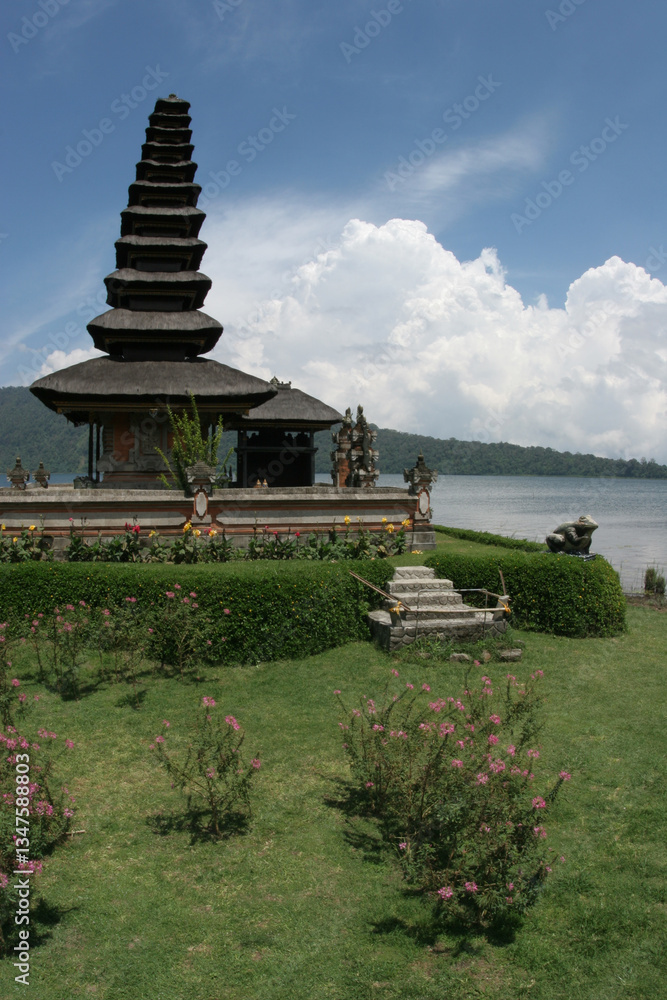 Hindu temple outside of Lovina in Northern Bali. Hindu temple outside of Lovina in Northern Bali.