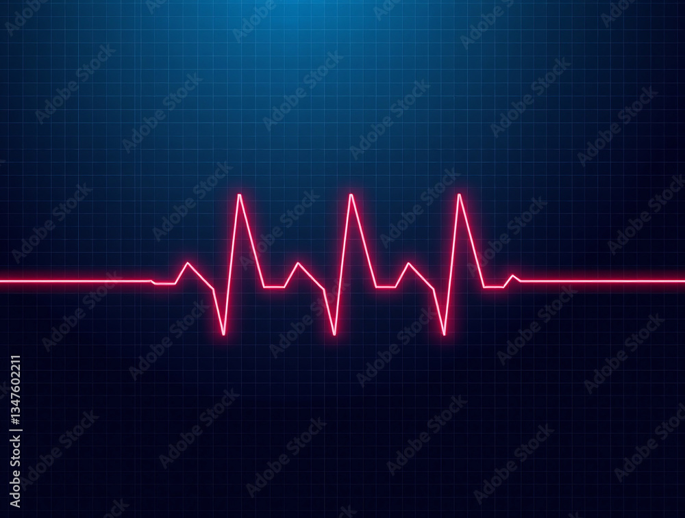 Cardiogram cardiograph oscilloscope screen red illustration background. Line technology chart wave science illustration background Cardiogram cardiograph oscilloscope screen red illustration background. Line technology chart wave science illustration background