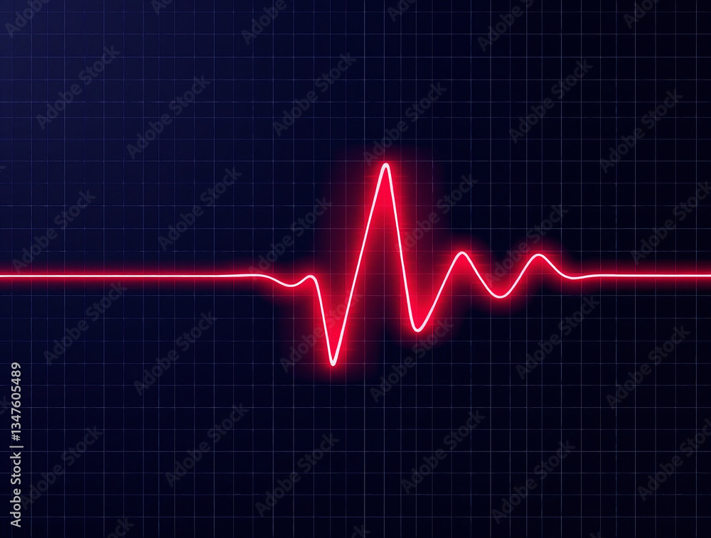 Cardiogram cardiograph oscilloscope screen red illustration background. Line technology chart wave science illustration background Cardiogram cardiograph oscilloscope screen red illustration background. Line technology chart wave science illustration background