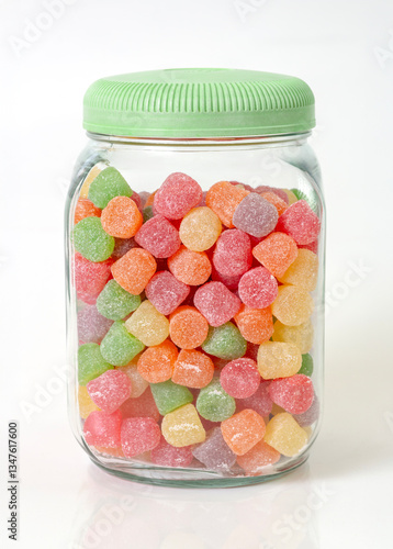 Gummy candy jar