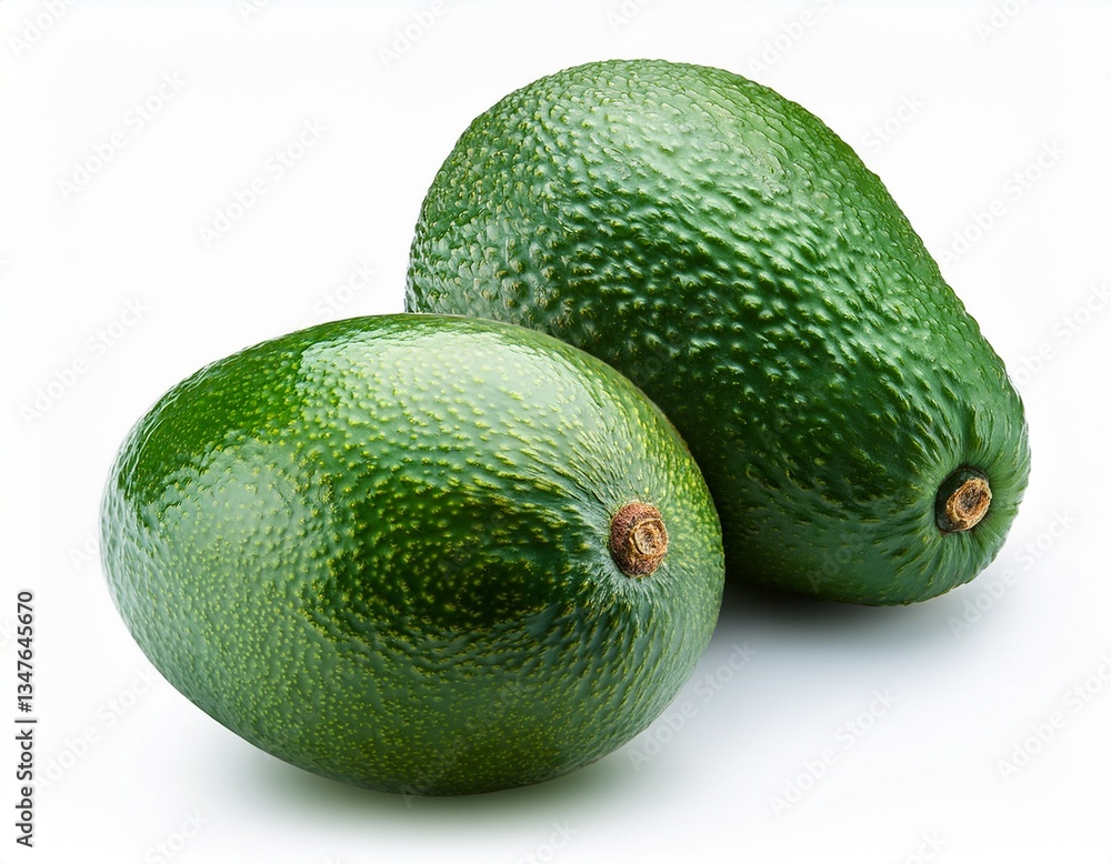 avocado Isolated on white background avocado Isolated on white background