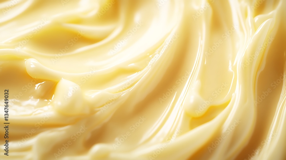 Smooth and creamy substance with swirling designs high resolution picture Smooth and creamy substance with swirling designs high resolution picture