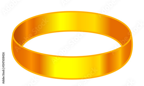 Golden wedding ring