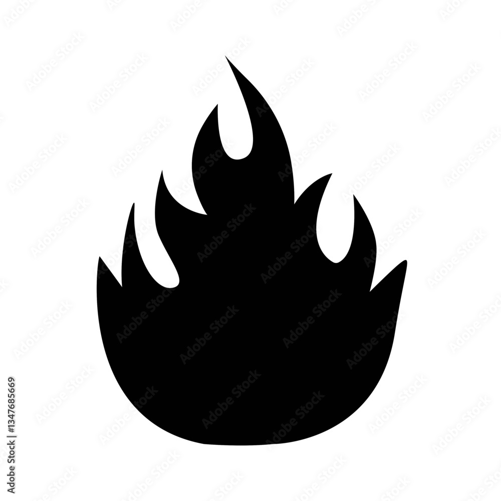 vector illustration of a fire vector illustration of a fire