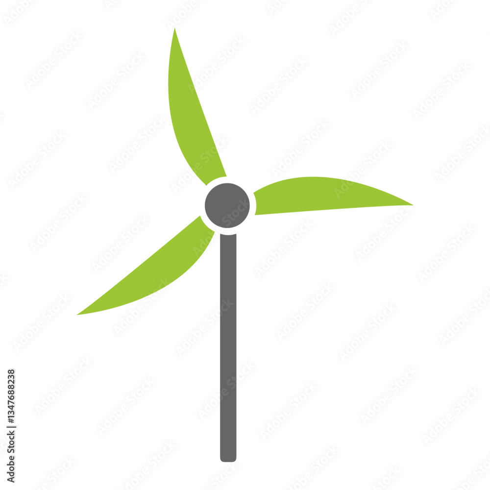 green wind turbine green wind turbine