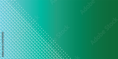 Abstract bagron with many lines on a green background