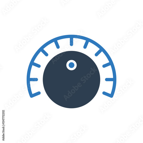 Control Knob Icon Sign Symbol