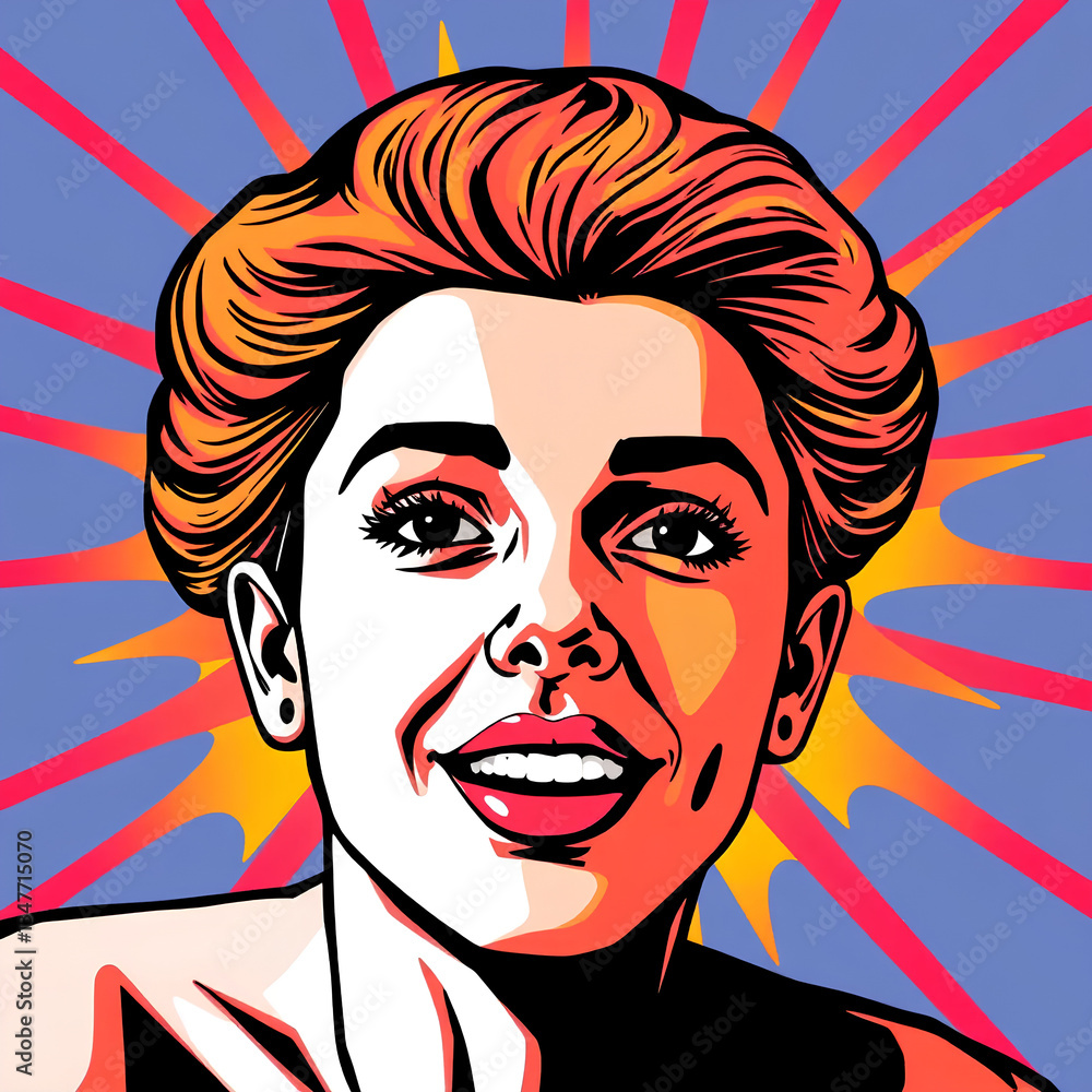A fusion of expression and abstraction in vector art. A fusion of expression and abstraction in vector art.