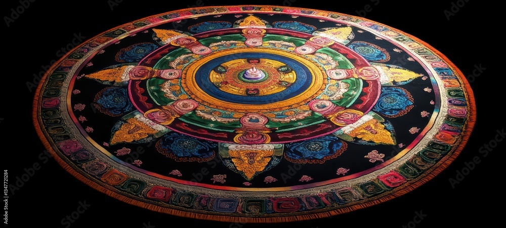 Fototapeta premium A beautifully designed mandala symbolizing enlightenment