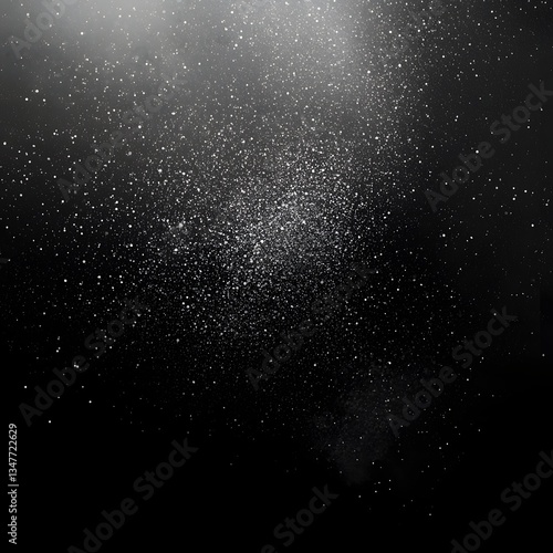 Stunning Cosmic Background with Bright Stars and Space Dust Texture