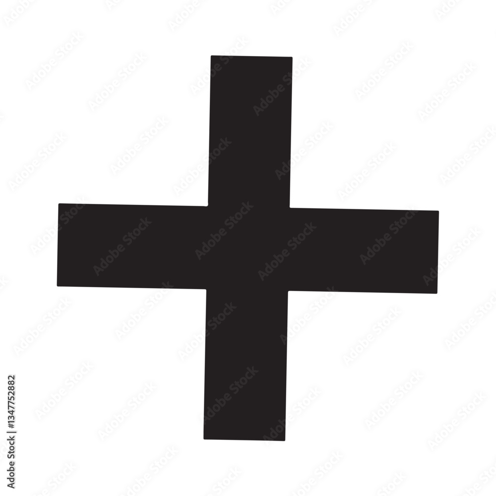 silver cross isolated on white background silver cross isolated on white background