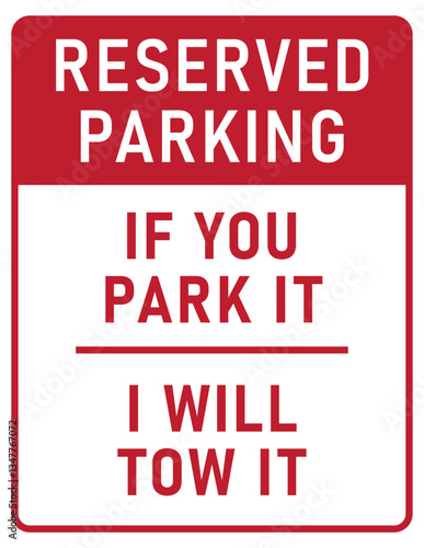 Funny No Parking Signage