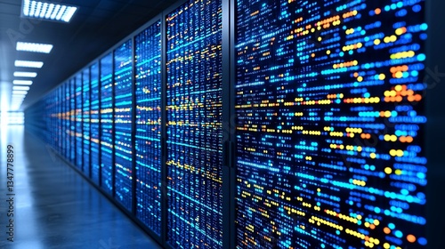 Data Center Server Room Network Technology