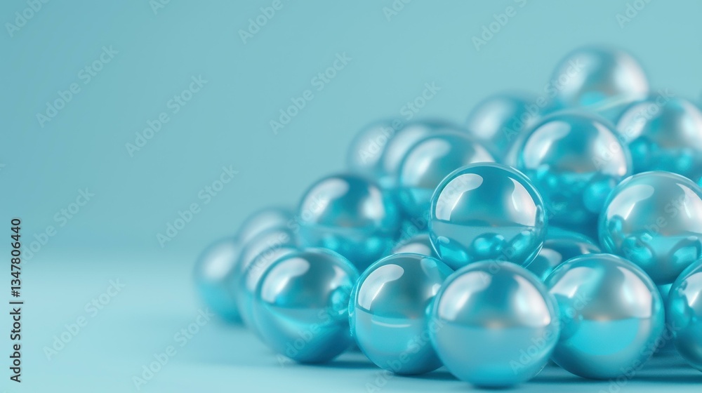 Explore the beauty of abstract blue glass spheres and liquid drops, creating a stunning macro wallpaper for your screen. Explore the beauty of abstract blue glass spheres and liquid drops, creating a stunning macro wallpaper for your screen.