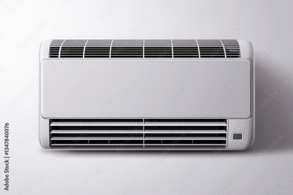 A sleek, modern air conditioning unit mounted on a wall, designed for efficient cooling and climate control in indoor spaces. A sleek, modern air conditioning unit mounted on a wall, designed for efficient cooling and climate control in indoor spaces.