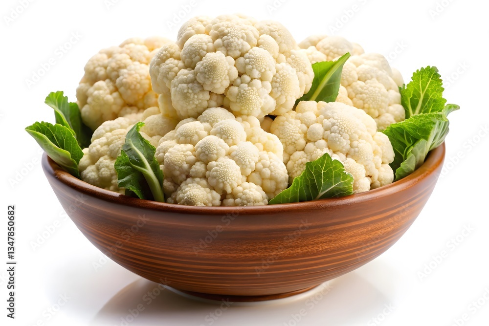 Fresh cauliflower and broccoli on a plate with healthy vegetables Fresh cauliflower and broccoli on a plate with healthy vegetables