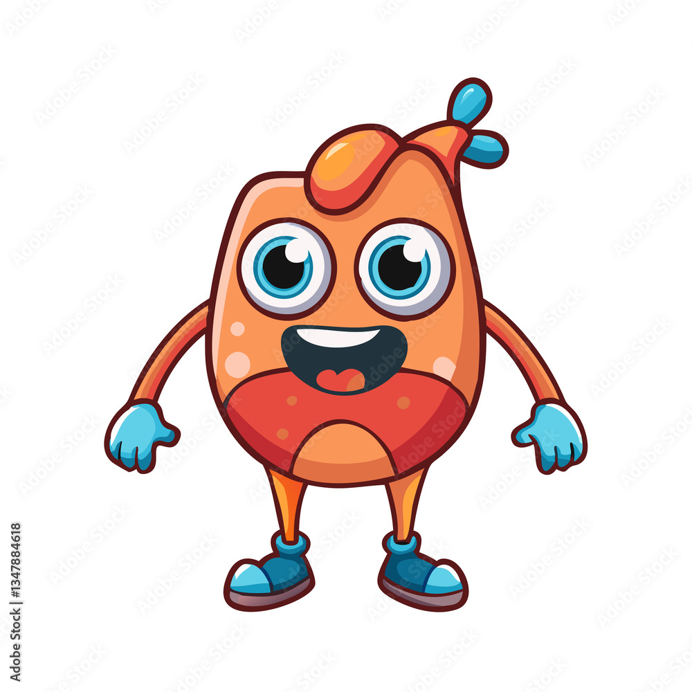 Fototapeta premium cartoon, 3d, character, illustration, vector, funny, animal, fun, baby, face, boy, pilot, cute, smile, cat, blue, business