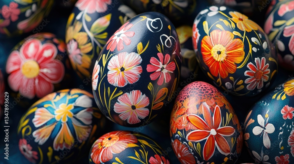 An Easter decoration with cool chicken and egg. Easter holiday concept. An Easter decoration with cool chicken and egg. Easter holiday concept.