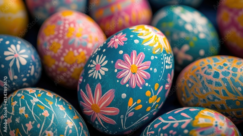 An Easter decoration with cool chicken and egg. Easter holiday concept. An Easter decoration with cool chicken and egg. Easter holiday concept.