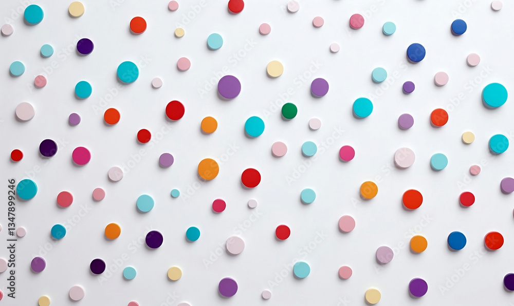 Colorful Dots Background Colorful Dots Background