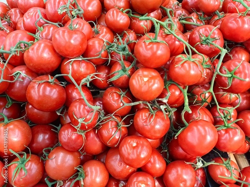 cherry tomatoes in market