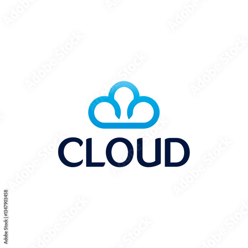 Cloud 9 logo design vector template editable high resolution 