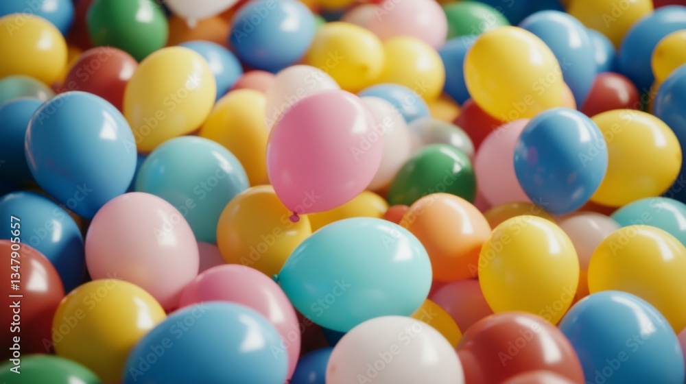 A Colorful Balloon Celebration A Colorful Balloon Celebration