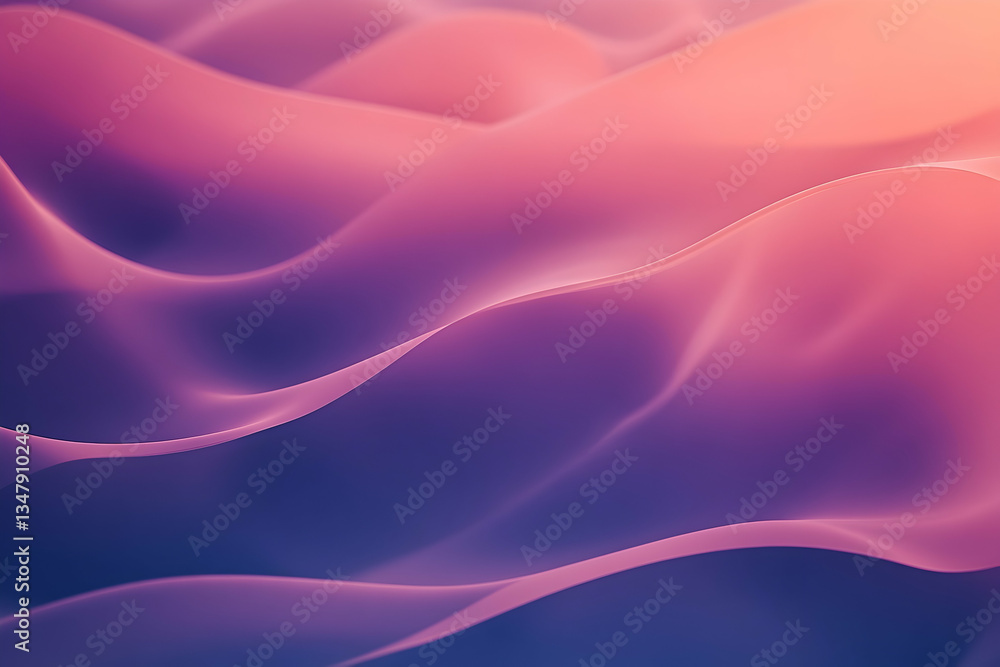 Elegant abstract background with smooth wave patterns and gradients of purple and pink Elegant abstract background with smooth wave patterns and gradients of purple and pink