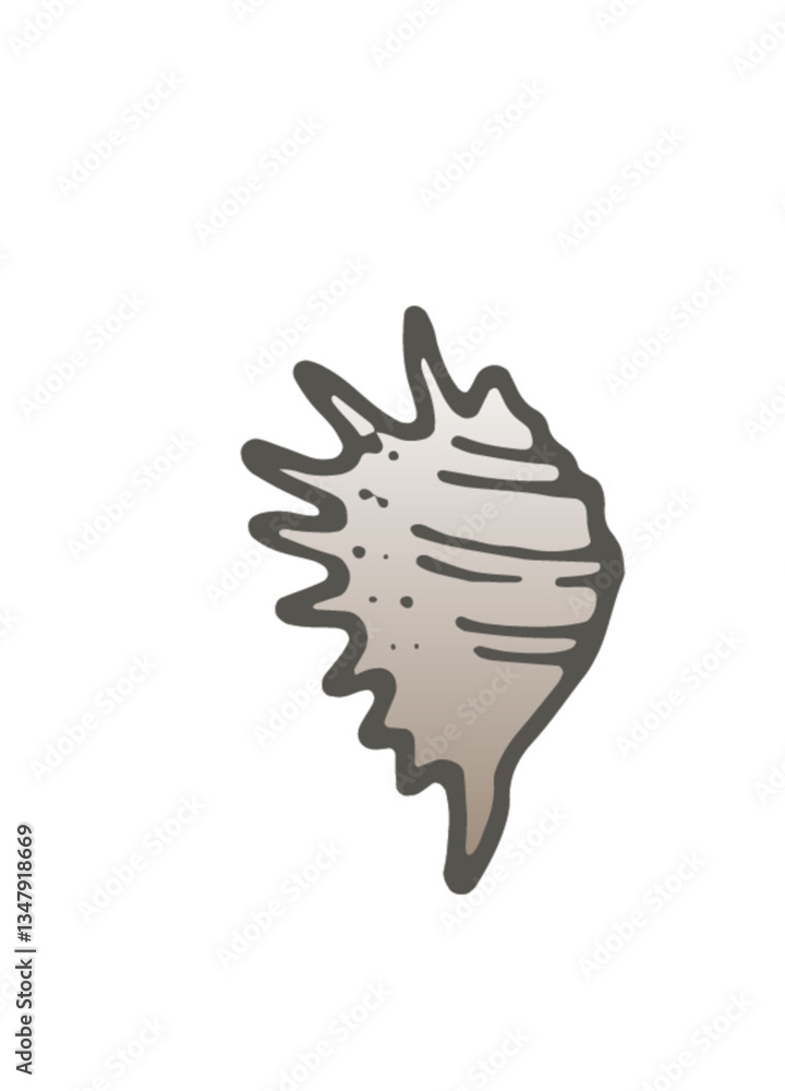 Obraz premium つぶ貝