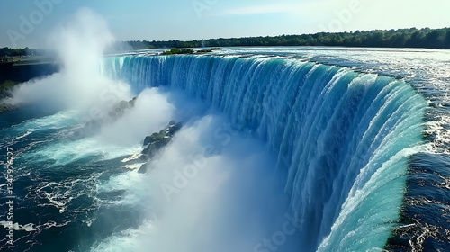 Fototapeta Naklejka Na Ścianę i Meble -  Niagara Falls Majestic Waterfall