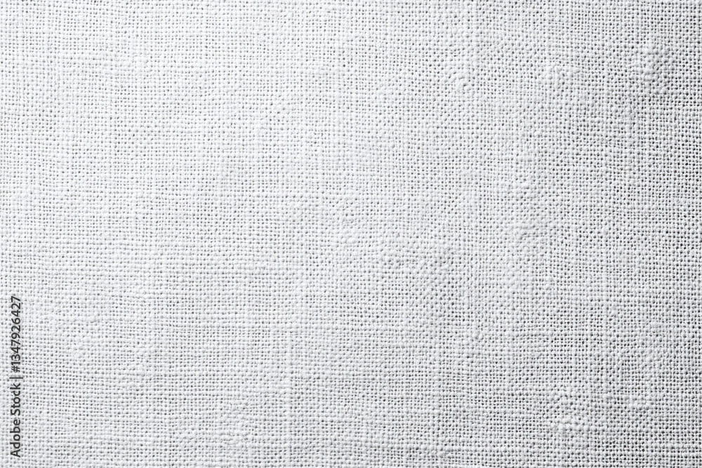Fototapeta premium White linen texture background with soft creases and a gentle, natural light creating a serene and elegant backdrop.