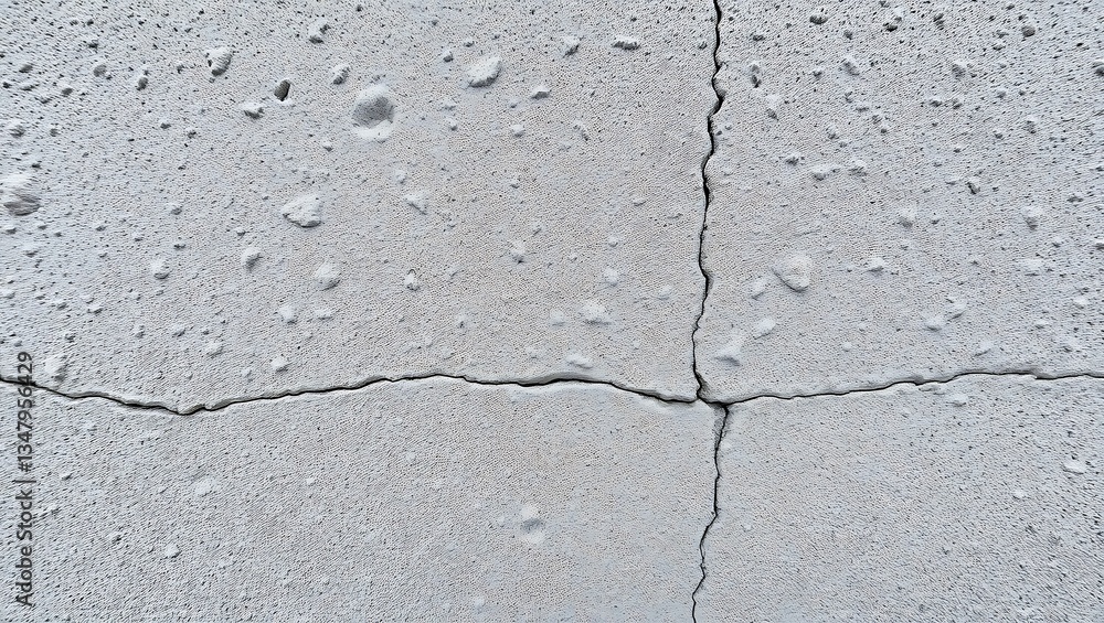 Obraz premium Close-Up of Gray Rough Concrete Wall Texture – Detailed Background