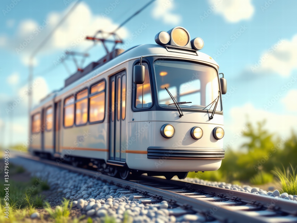 Naklejka premium Masterpieces of Model Railroading: Stunning Train Displays