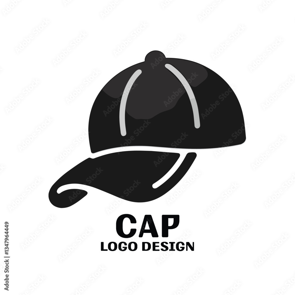 Cap Vector Logo Design Cap Vector Logo Design