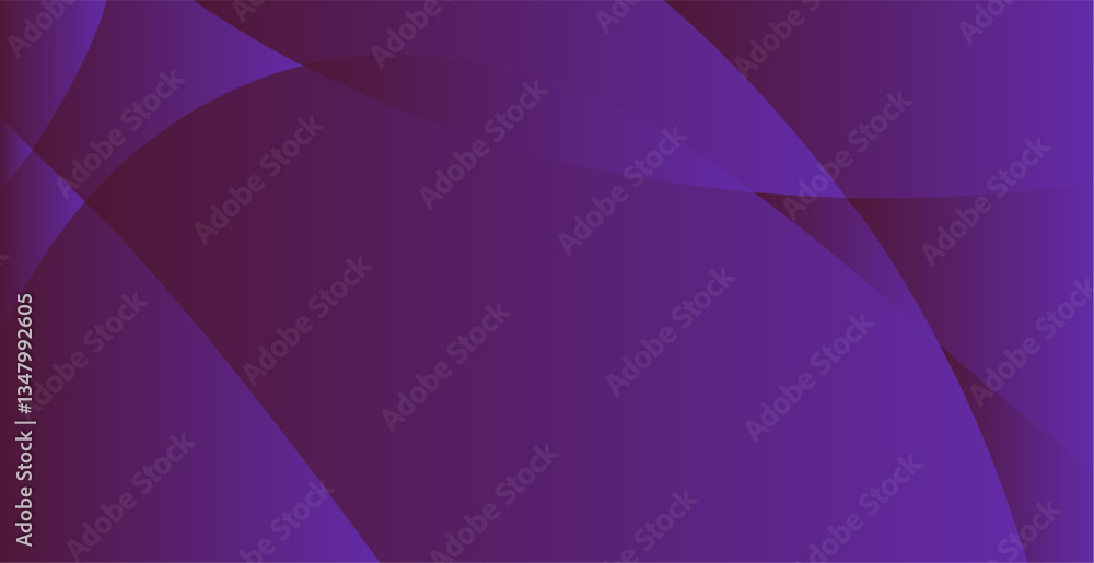 Obraz premium Amethyst Veil Gradient Curves Abstract