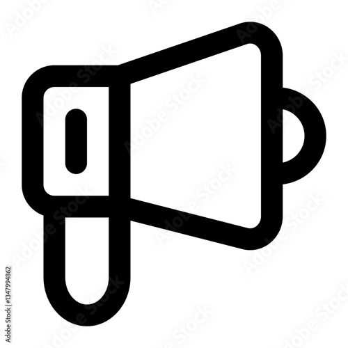 bullhorn icon for illustration