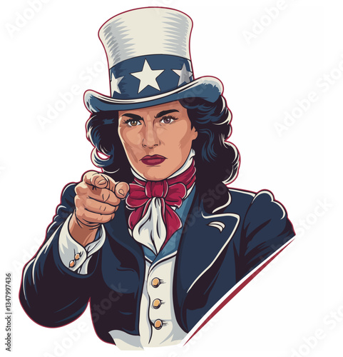 We Need You! – Vintage Propaganda with a Powerful Woman