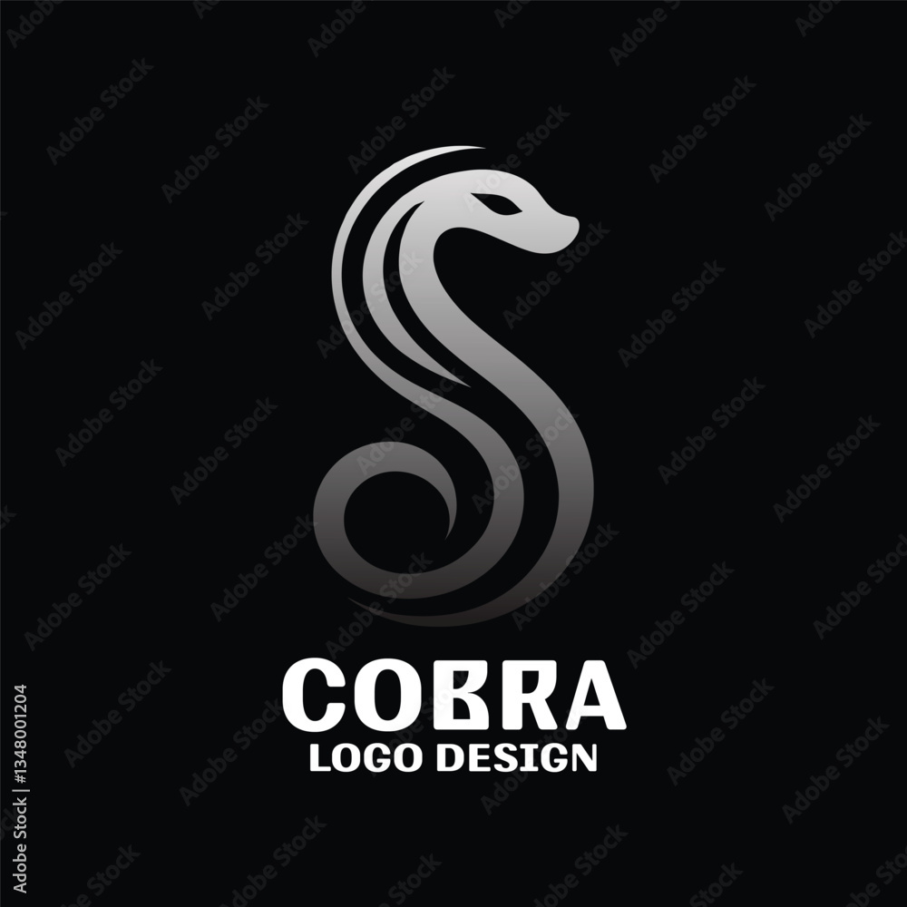 Obraz premium Cobra Vector Logo Design 