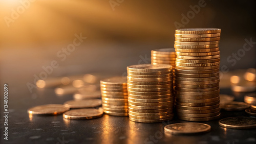 Golden Wealth Stacks