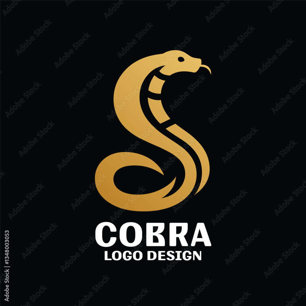 Fototapeta premium Cobra Vector Logo Design
