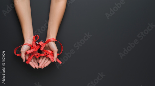 Tangled Gift: A pair of han...