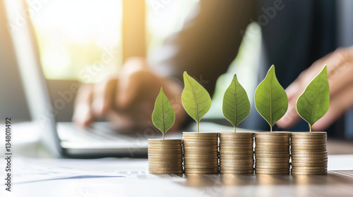 Invest for Growth: A symbol...