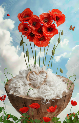 design, child, background, baby, decoration, studio, kid, beautiful, photoshoot, newborn, nobody, little, sweet, love, party, celebration, cute, born, holiday, vintage, girl, empty, fantasy, balloon, 